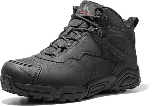 Men's Hiking Boots Lightweight Mid Ankle Trekking Trails Outdoor Boots
