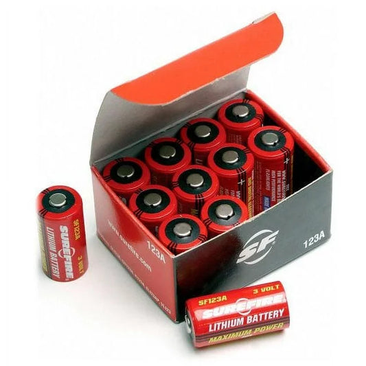 123A CR123 3-Volt Lithium Batteries