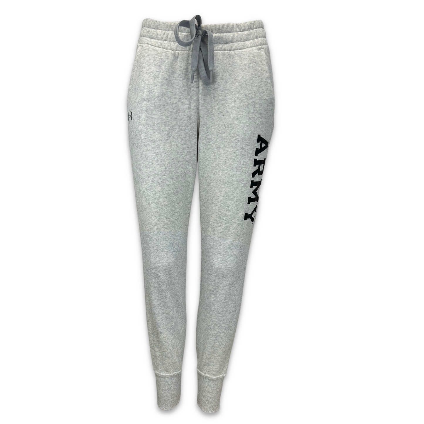 Army Ladies Under Armour All Day Fleece Joggers (Grey)
