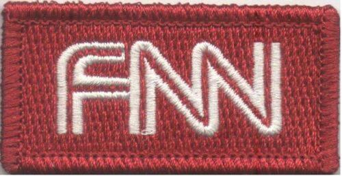 BuckUp Tactical Morale Patch Hook CNN FNN Fake News Network 2x1" Sized morale funny Patch